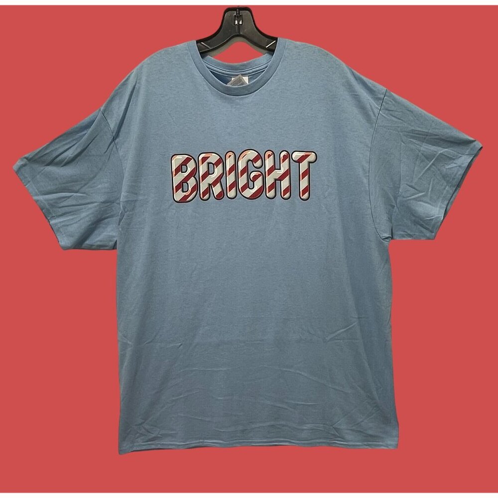 Delta Pro Weight- Men's Adults Short Sleeves T-Shirt -Graphic Tee-Light Blue-XXL